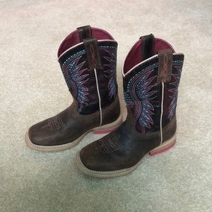 Girls’ Ariat Vaquera Western Boot, size 9